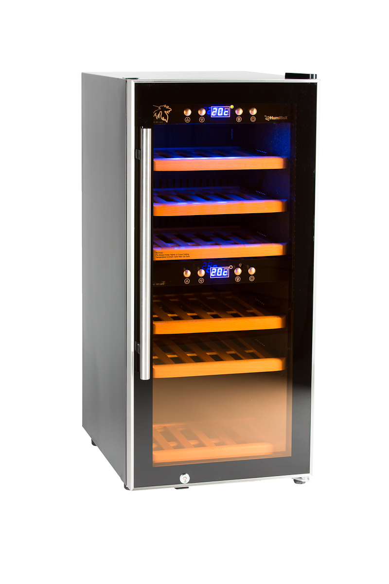 Vinotéka HUMIBOX DUO US 24 Dark